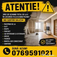 Amenajări apartamente la cheie pentru orice buget