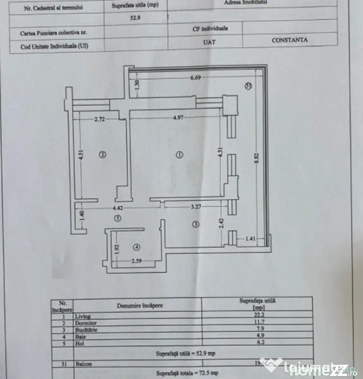 Apartament 2 Camere Constanța | FAR - Abator | Investiție - Constanta (Constanta)