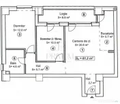 CIRCUMVALATIUNII - CITY OF MARA - ETAJ 7 - LIFT - 3 CAMERE - 