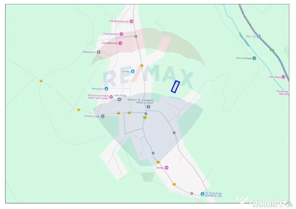 Teren cu priveliște, parcelabil pentru case, de vânzare... - Cordau (Bihor)