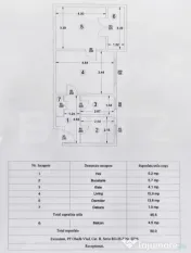 Apartament 2 camere, etaj 1, 50 mp, zona Tudor Vladimirescu