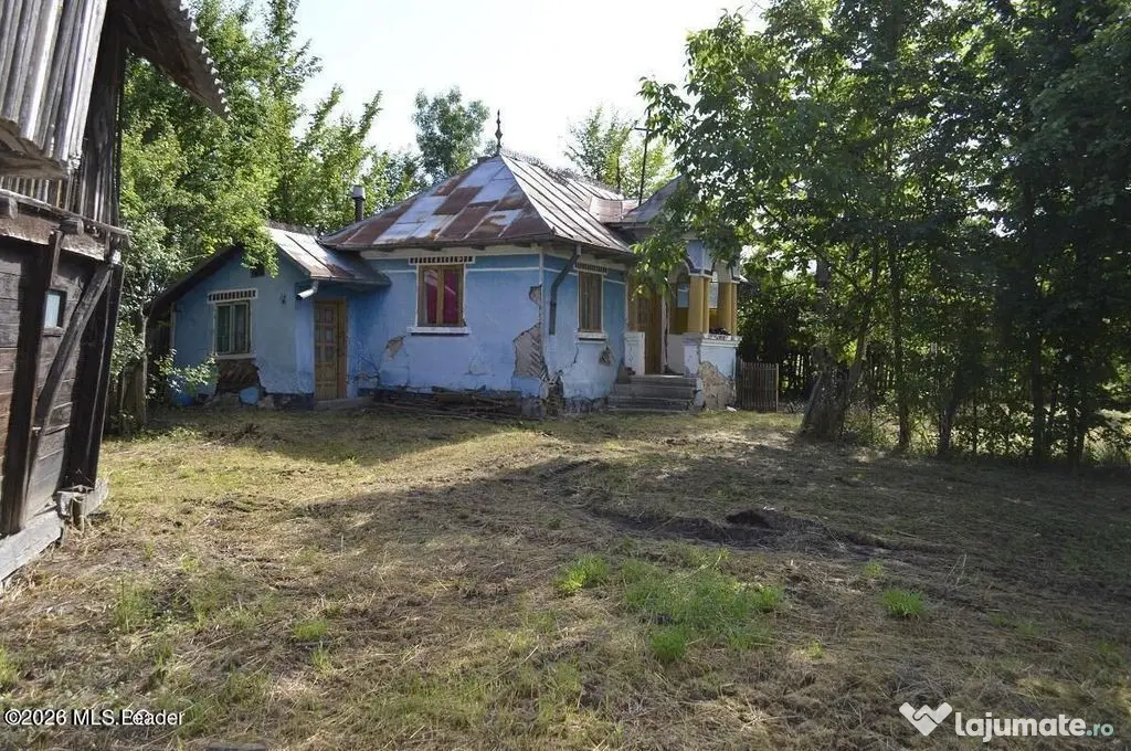 Suseni - Teren intravilan cu casa batraneasca, plan, supr...