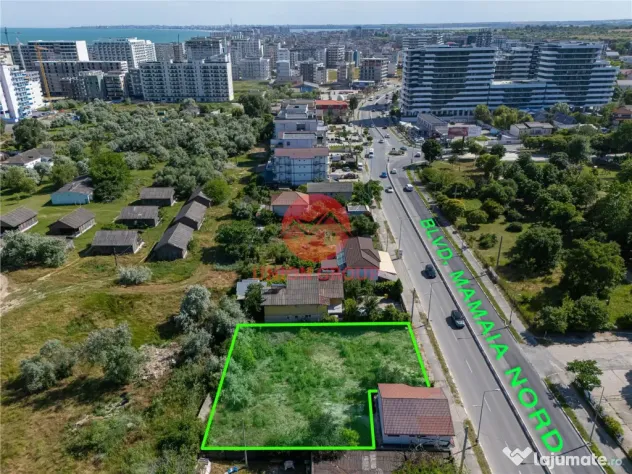 Teren de 1000 mp la Bulevard - Mamaia Nord
