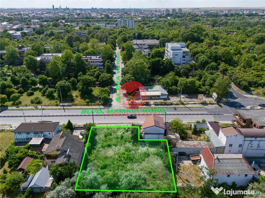 Teren de 1000 mp la Bulevard - Mamaia Nord