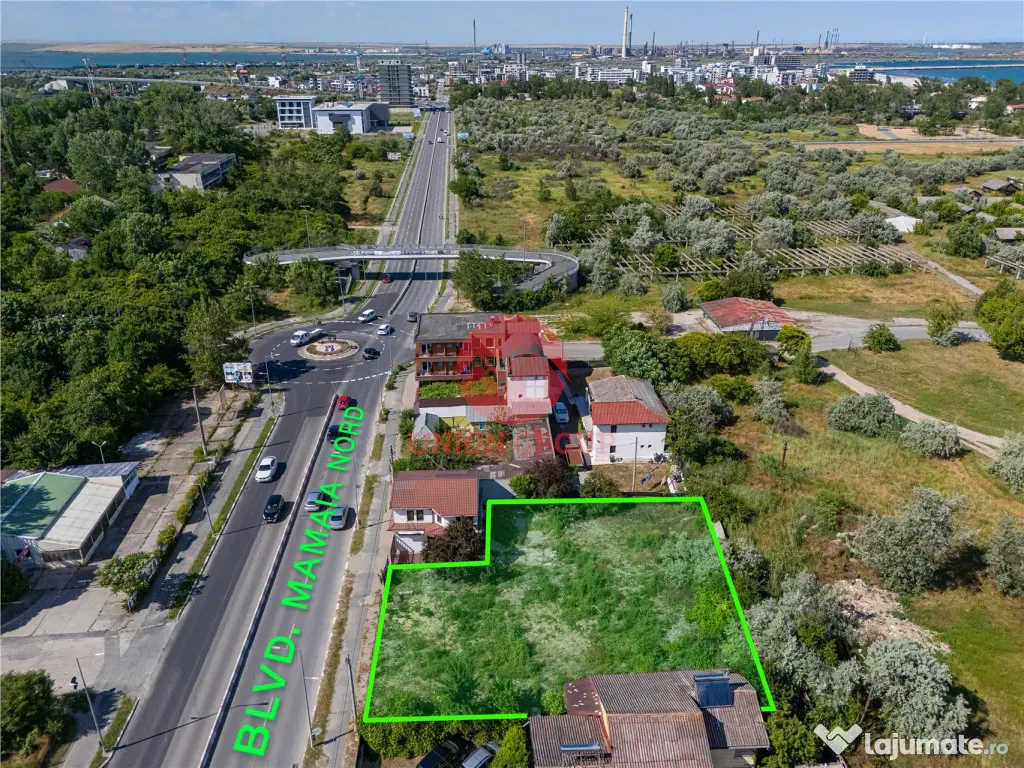 Teren de 1000 mp la Bulevard - Mamaia Nord