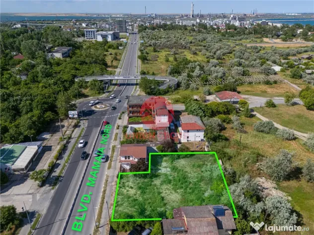 Teren de 1000 mp la Bulevard - Mamaia Nord