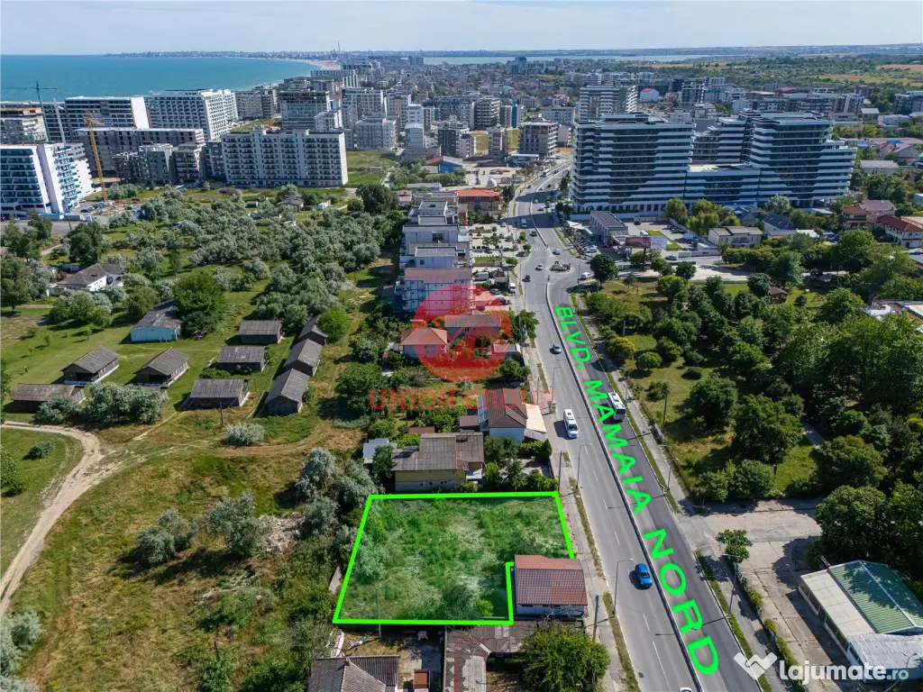 Teren de 1000 mp la Bulevard - Mamaia Nord
