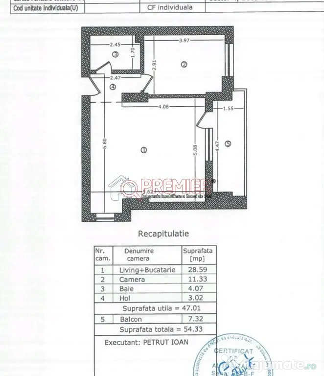 Metalurgiei - Postalionului 2 camere mutare imediata
