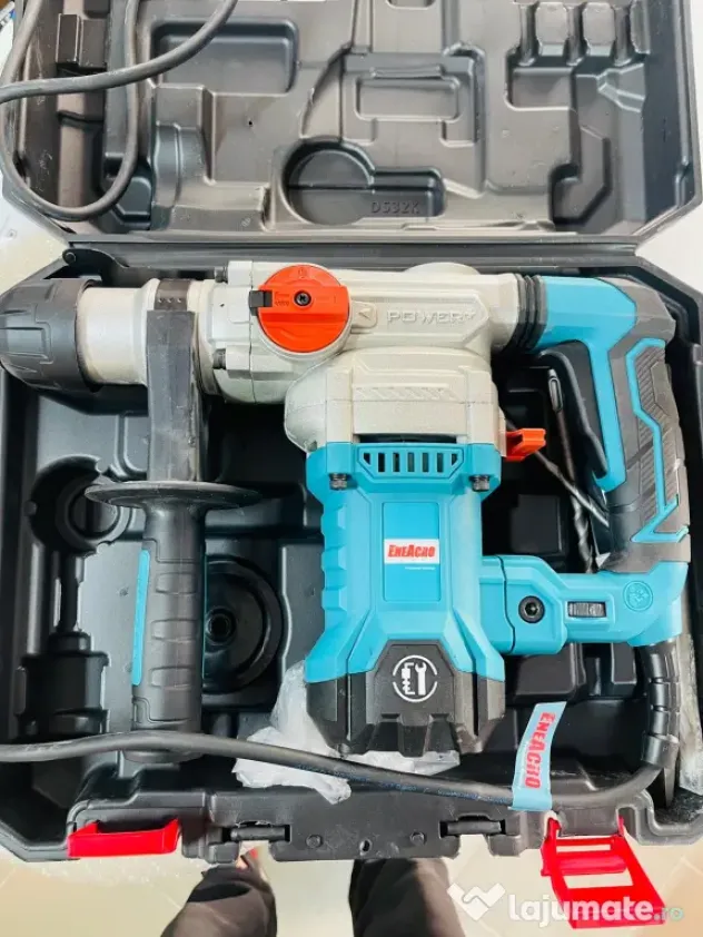 Rotopercutor ENEACRO SDS-Plus, 1500W, 6J, 6 viteze variabile