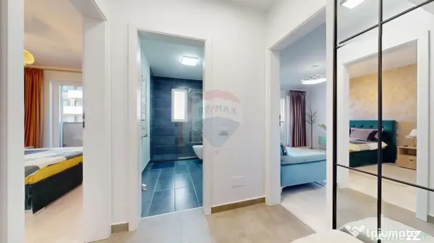 Apartament cu 2 camere de închiriat în Noua 1 , 2 locur...