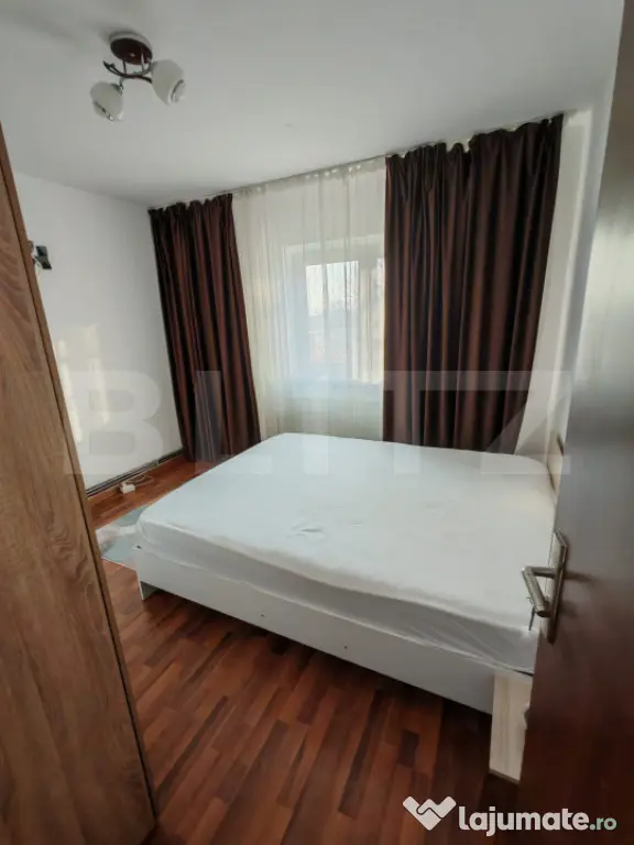 Apartament cu 2 camere, decomandat, etaj 2, centrala, 1 Mai-