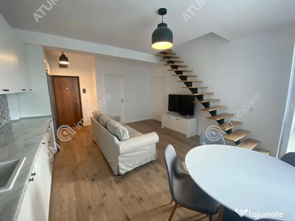 Apartament cu 3 camere si 2 bai in Sibiu zona Vasile Aaron/S