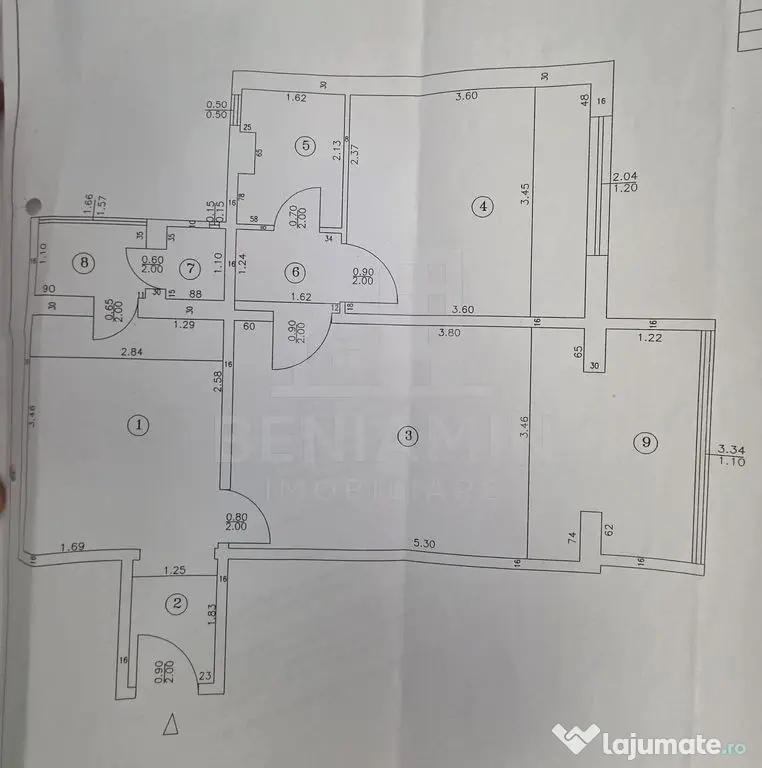 2 camere - etaj 2 - 55mp - centrala termica - invesitie -...