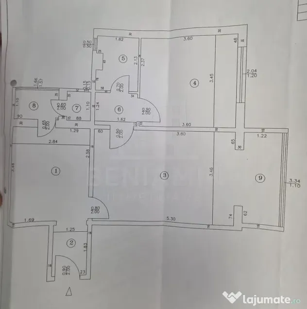 2 camere - etaj 2 - 55mp - centrala termica - invesitie -...