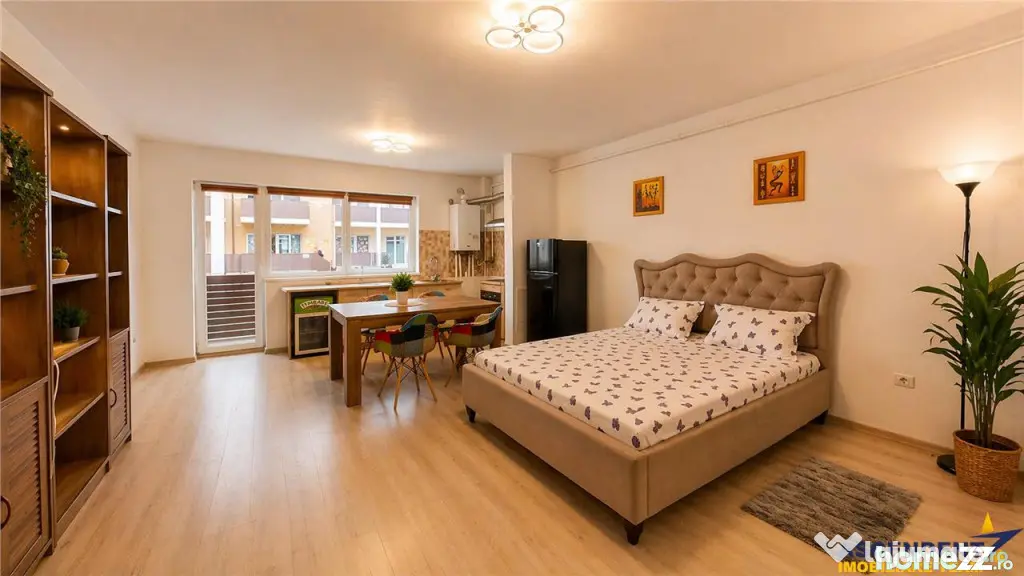 Garsoniera tip studio, cu balcon si loc de parcare, Sanpetru