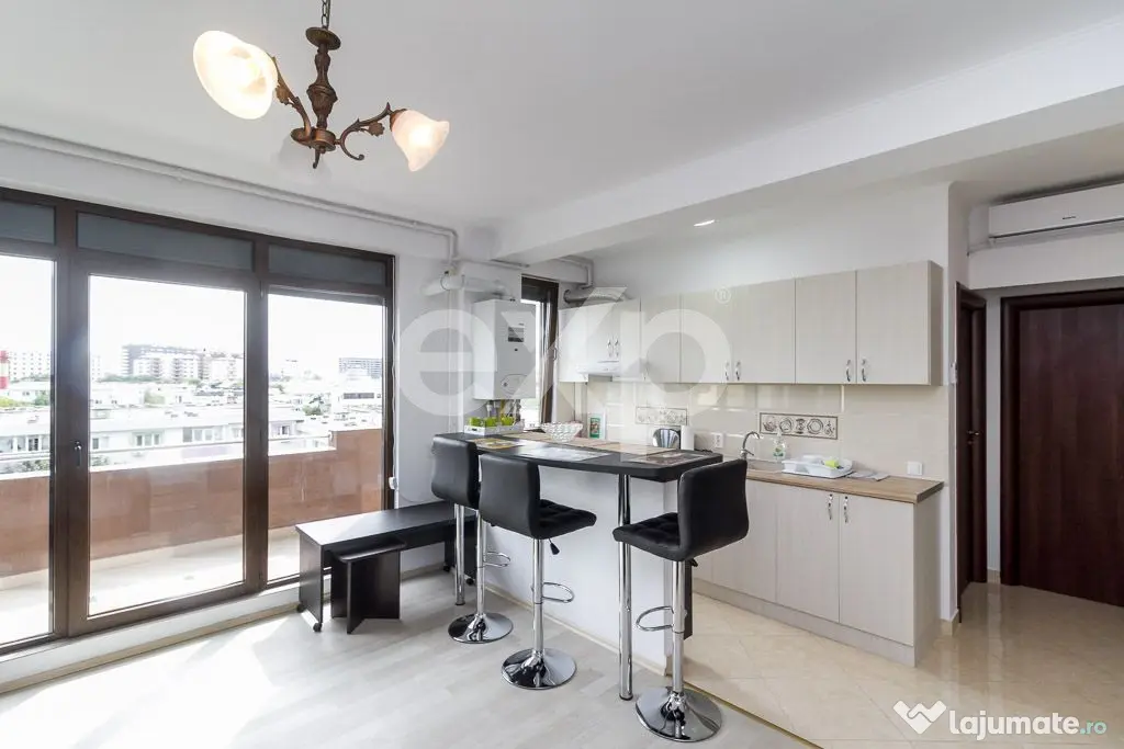 Aparmanet 2 camere de inchiriat- Baneasa-Aviatiei- mobilat u