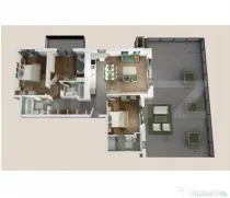 Penthouse 4 camere, 102mp, 124mp terasa, zona Vivo
