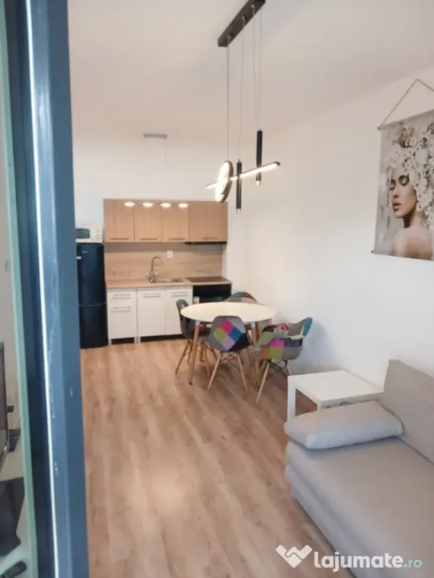 ofer spre închiriere apartament cu doua camere ( tip Studio)