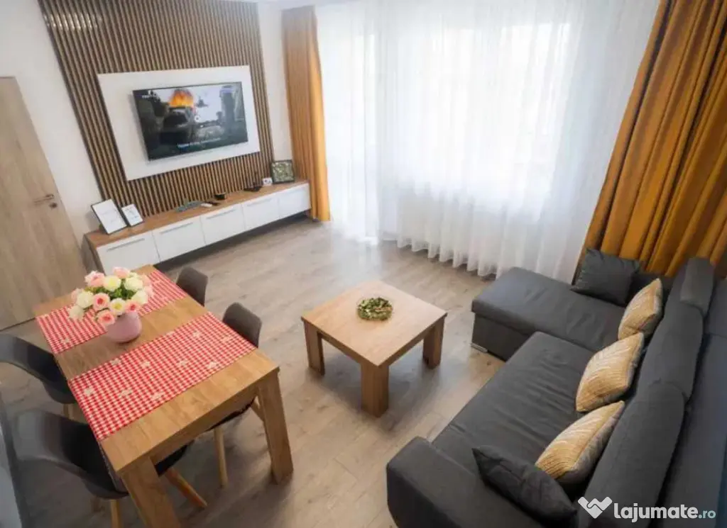 Apartament 2 camere | Tractorul | Mobilat și utilat | Parcare + Boxa