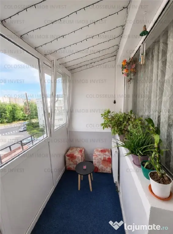 Apartament 2 camere, semidecomandat, partial mobilat, zona Garii!