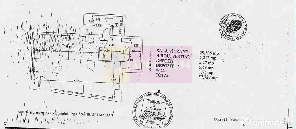 Spatiu comercial la inchiriere in zona Magheru