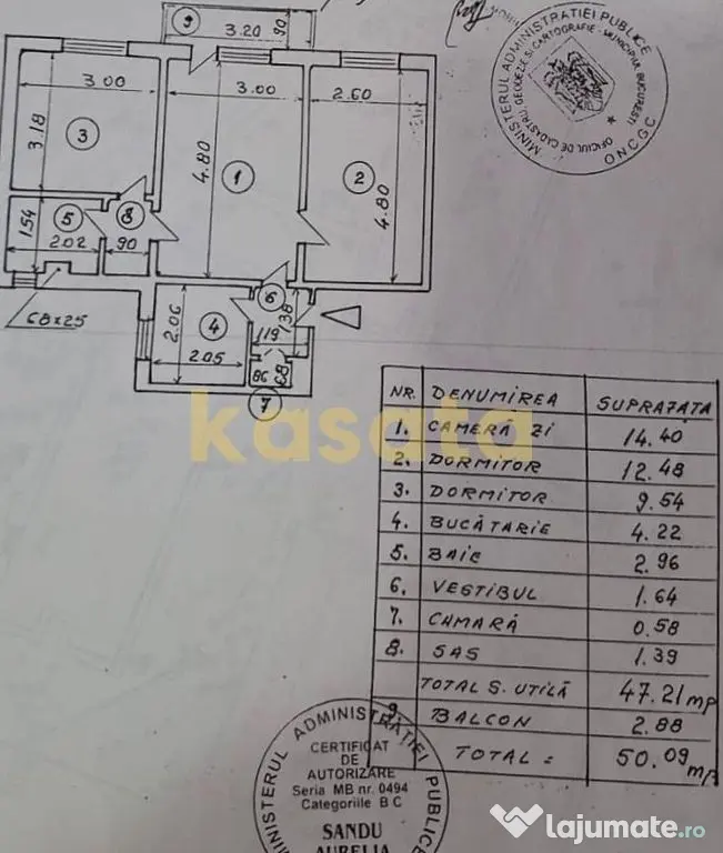 Apartament 3 camere| Nicolae Grigorescu|Metrou|Mutare Ime...