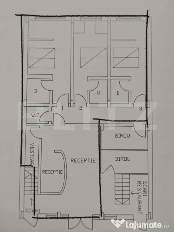 Spațiu comercial 100 mp, Cheltuieli INCLUSE, zona: Marasti,