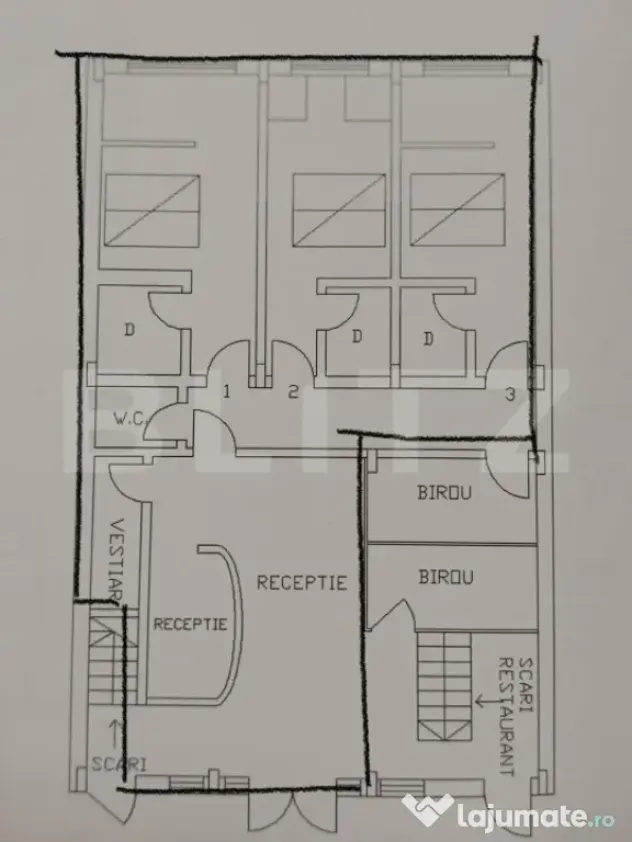 Spațiu comercial 100 mp, Cheltuieli INCLUSE, zona: Marasti,