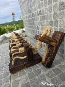 Vând lustre ,obiecte pentru decor rustic