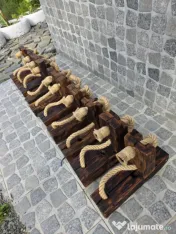 Vând lustre ,obiecte pentru decor rustic 