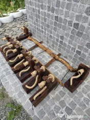 Vând lustre ,obiecte pentru decor rustic 