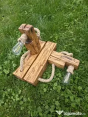 Vând lustre ,obiecte pentru decor rustic 