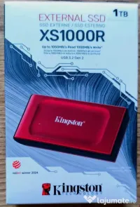 Vand SSD extern Kingston XS1000R sigilat 1TB garantie 5 ani