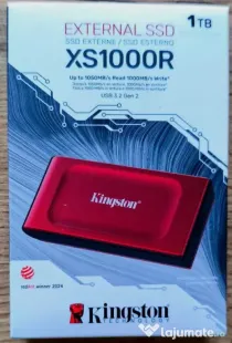 Vand SSD extern Kingston XS1000R sigilat 1TB garantie 5 ani