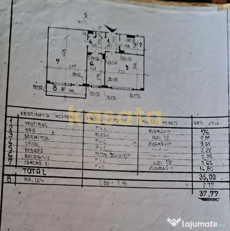 Apartament 2 camere 38mp| Pantelimon | Fara risc