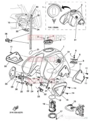 Plastice / Carenaje / Ornamente Yamaha MT-03 (2006 - Prima Generatie) 