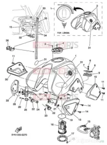 Plastice / Carenaje / Ornamente Yamaha MT-03 (2006 - Prima Generatie)