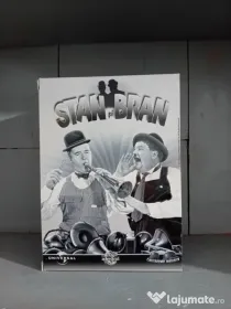 Colecție completă Stan și Bran, 8 DVD-uri originale Adevărul + suport carton
