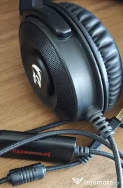 Casti gaming Redragon Pandora H350, iluminare RGB, USB, Negru 