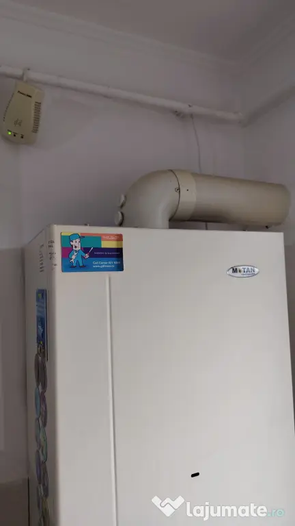 Centrala termica pe gaz ''Motan K Start C21 SPV 23 MEF'', inca in folosinta.