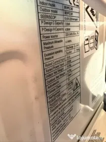 vand 2 aparate aer consitionat LG/Beko 24000 btu