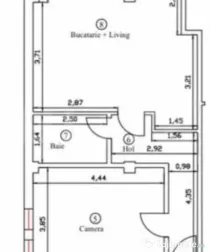 Apartament 60 mp, parter - zona Giroc