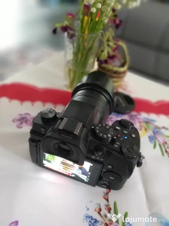 Panasonic G90m si obiectiv