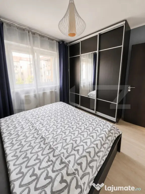 Apartament 2 camere, 45 mp, mobilat & utilat- zona Girocului