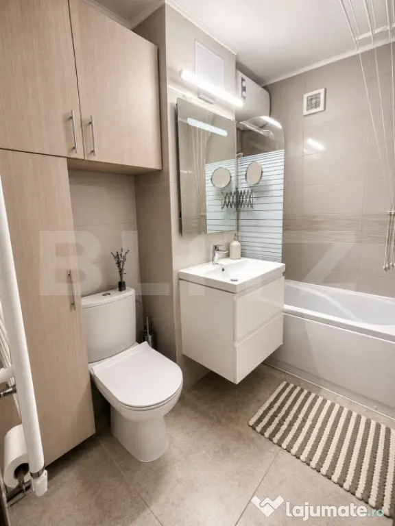 Apartament 2 camere, 45 mp, mobilat & utilat- zona Girocului