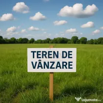 Teren zona excelenta - toate utlitatile