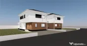 Duplex la asfalt - separat prin camara - 5 camere 