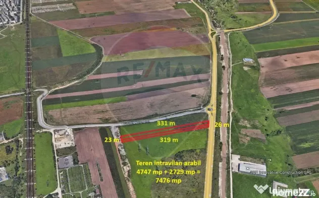 Teren intravilan, 4747 mp, Centura Braşov