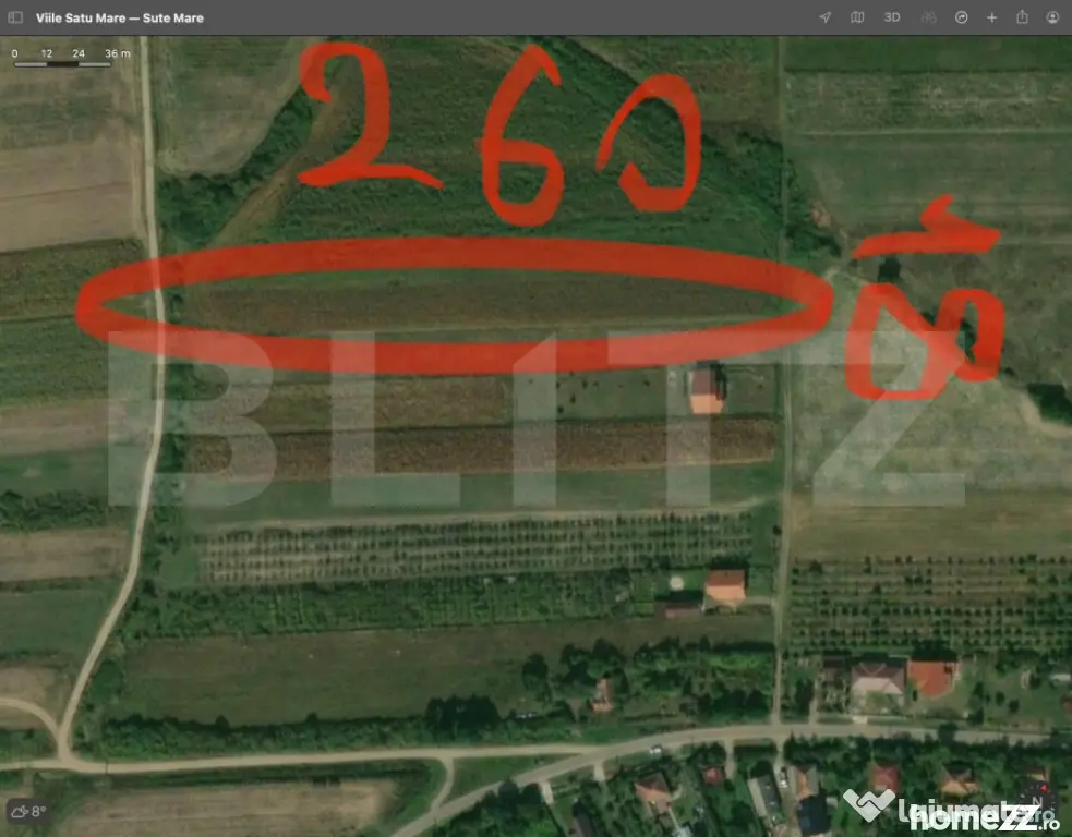 Teren intravilan de vanzare, 4658 mp, localitatea Viile Satu
