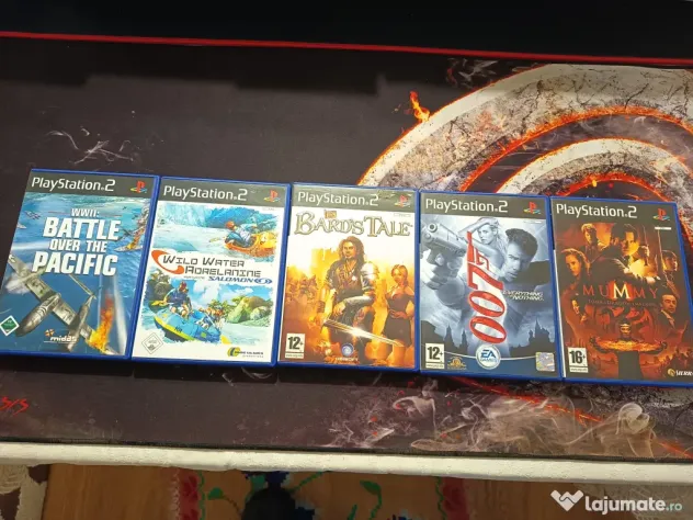 Lot 5 Jocuri PS2 in stare foarte buna